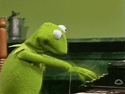 Kermit Typing GIFs